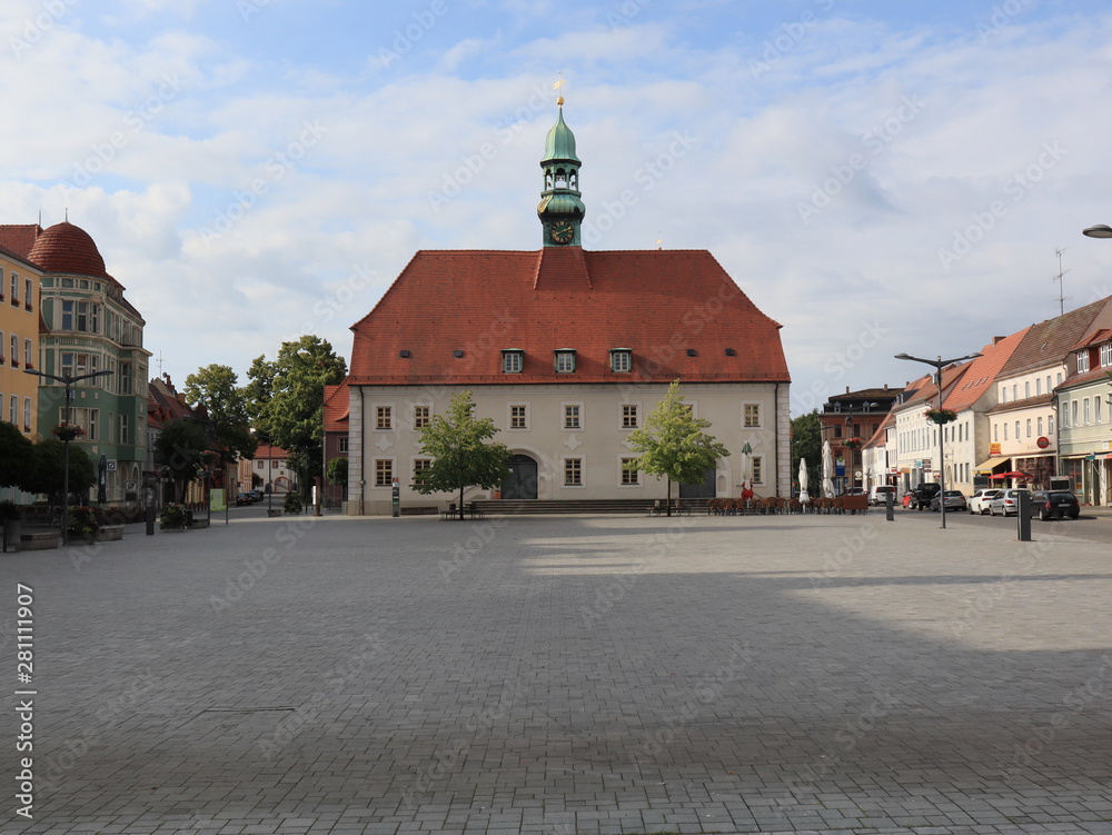 Das Rathaus in Finsterwalde