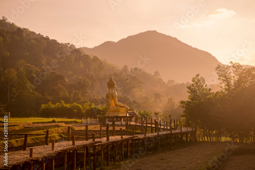 THAILAND PHRAE BUDDHA STATUE BAN NA KHUHA photo