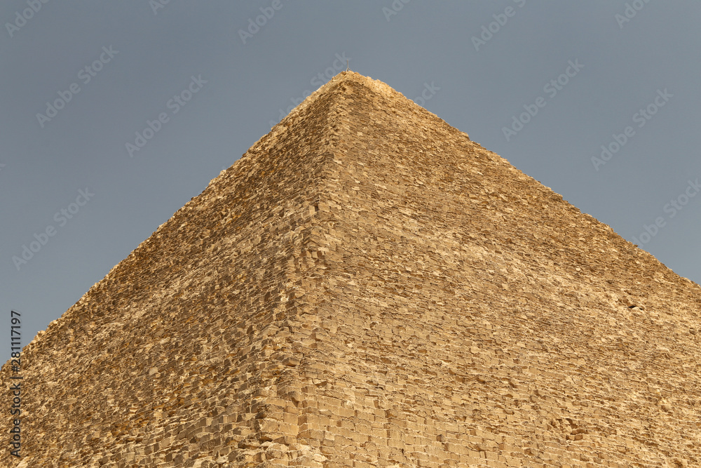 Great Pyramid of Giza in Giza Pyramid Complex, Cairo, Egypt