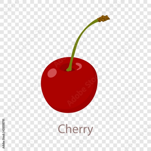 Charry icon. Isometric illustration of charry vector icon for web photo