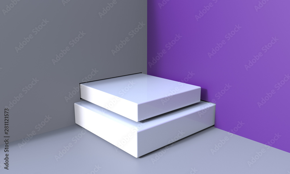 3D illustration of abstract environment 3D illustration of abstract environment