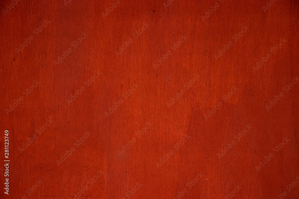 Red wood texture rough vintage grunge paint background texture