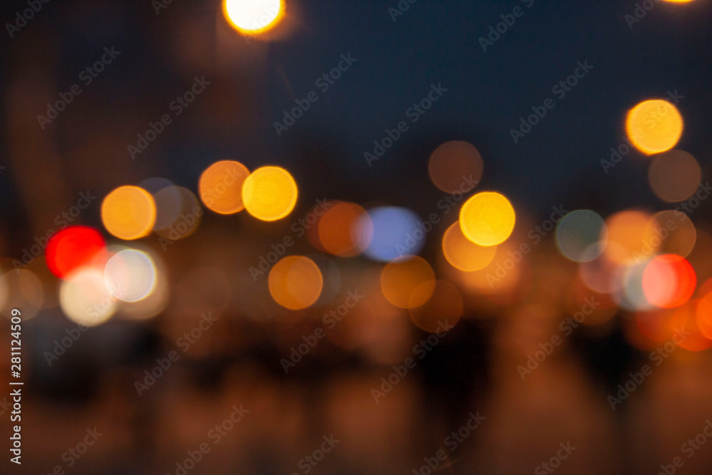 Bokeh of traffic lights Bokeh of traffic lights