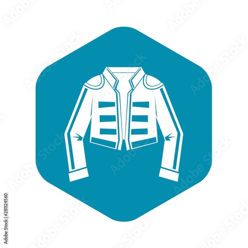Costume of toreador icon. Simple illustration of costume of toreador vector icon for web