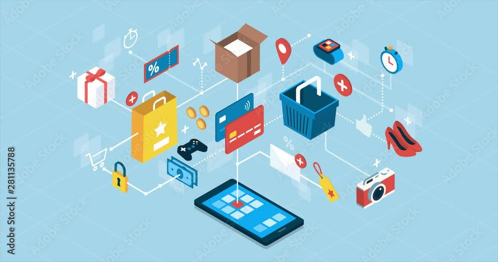 Online shopping and business
