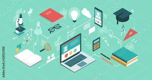 E-learning platform and educational apps