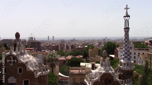 Park Güell is one of the masterpieces of the famous Catalan architect Antoni Gaudí. The architecture of the space is inspired by nature and has been declared a World Heritage Site.