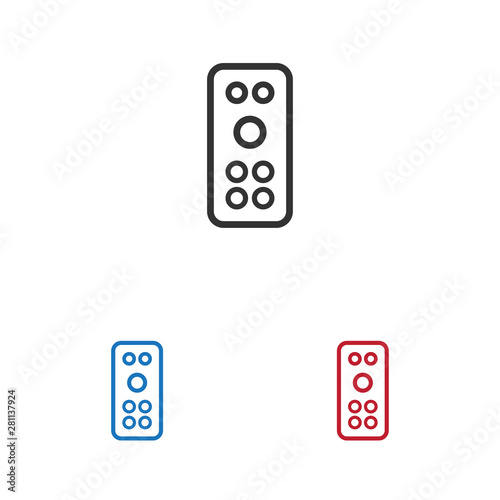 Remote control vector icon © iconstore