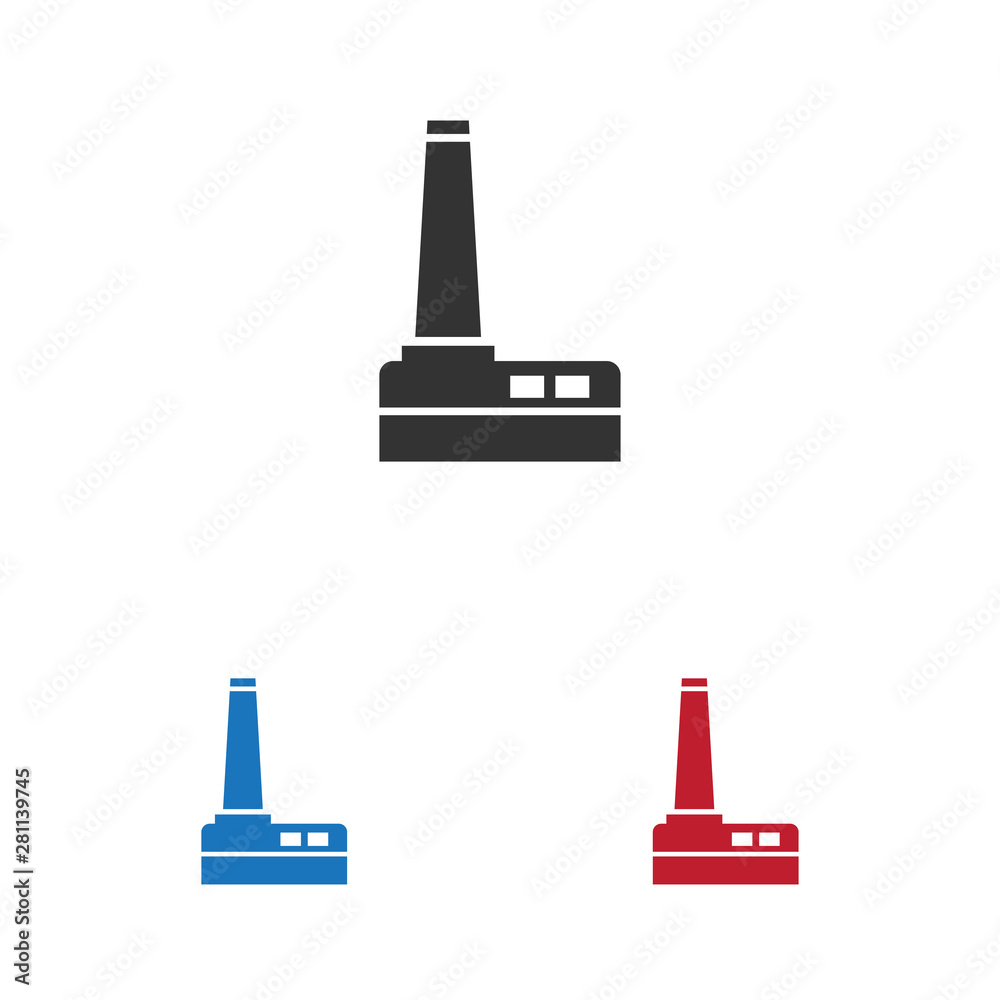 Factory vector icon