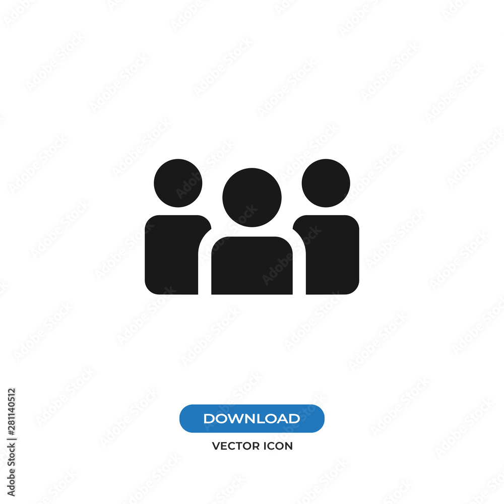 Group icon isolated on white background. Group icon in trendy design style. Group vector icon modern and simple flat symbol for web site, mobile app, UI. Group icon vector illustration, EPS10. Group icon isolated on white background. Group icon in trendy design style. Group vector icon modern and simple flat symbol for web site, mobile app, UI. Group icon vector illustration, EPS10.