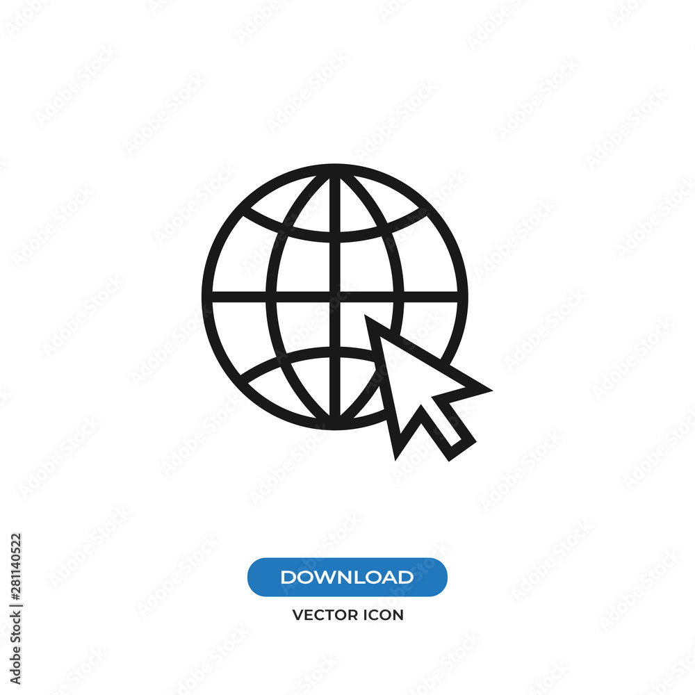 Go to web icon isolated on white background. Go to web icon in trendy design style. Go to web vector icon modern and simple flat symbol for web site, mobile app, UI. Go to web icon isolated on white background. Go to web icon in trendy design style. Go to web vector icon modern and simple flat symbol for web site, mobile app, UI.