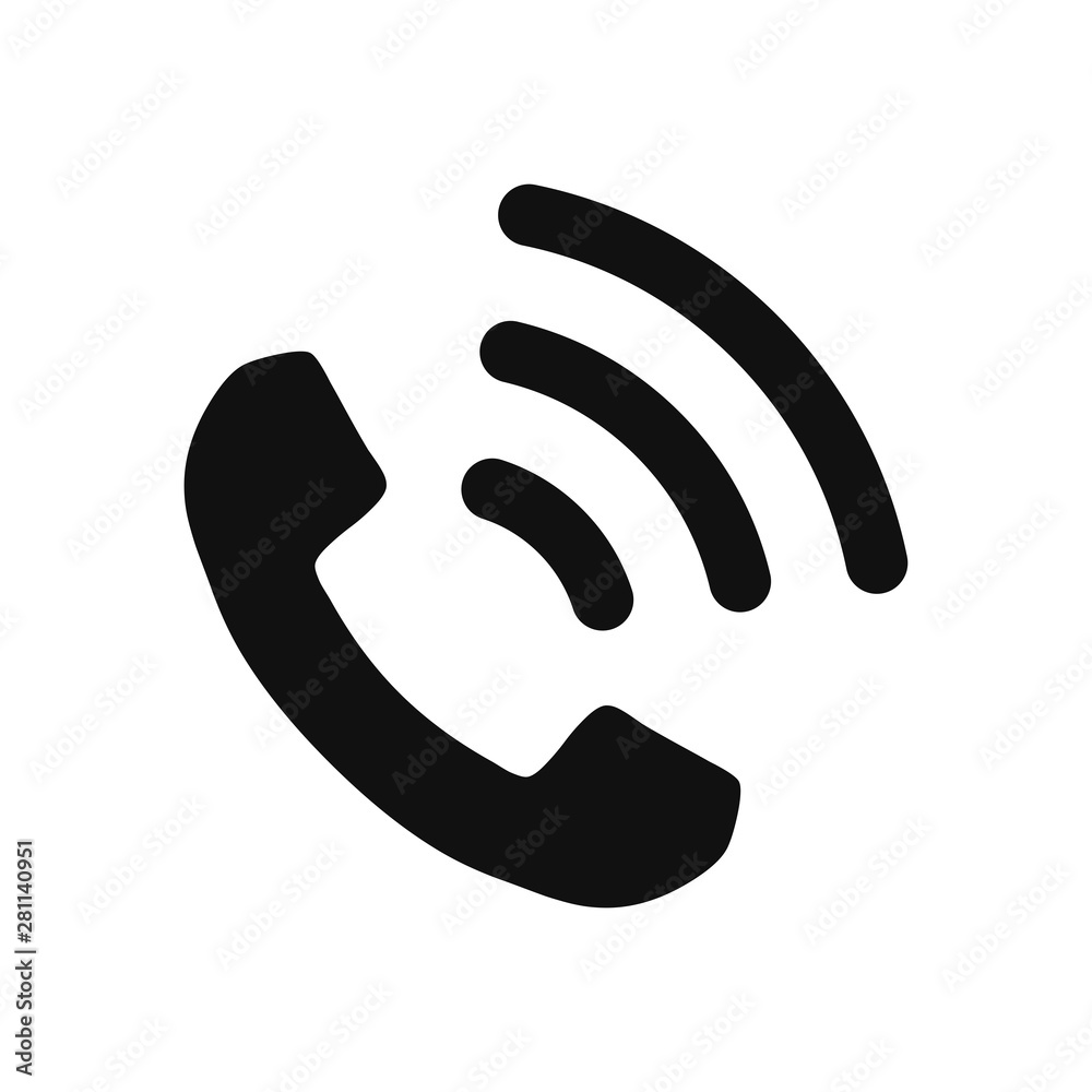 Telephone vector icon in modern design style for web site and mobile app Telephone vector icon in modern design style for web site and mobile app