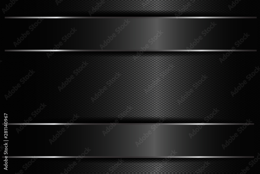 abstract black with red frame template layout design tech concept background