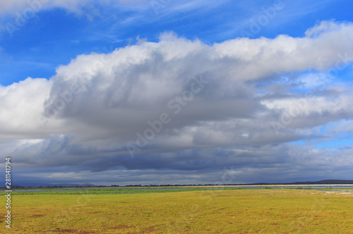 Ngorongoro Conservation Area is a protected area and a World Heritage Site located 180 km (110 mi) west of Arusha in the Crater Highlands area of Tanzania.  photo