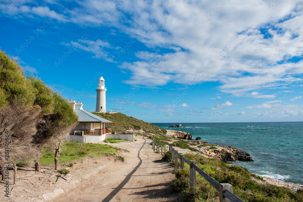 lighthouse on the island