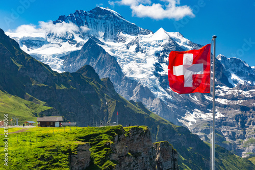 Mannlichen viewpoin, Switzerland photo