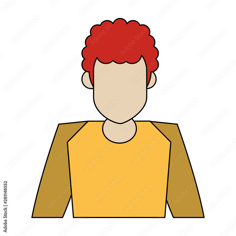 man young male person cartoon man young male person cartoon