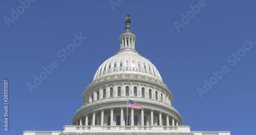 Dome of US Capitol - Corruption and Politics