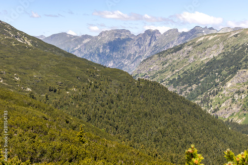 Landscape near The Stinky Lake, Rila mountain, Bulgaria