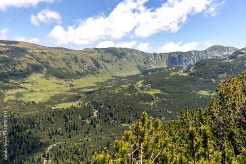 Landscape near The Stinky Lake  Rila mountain  Bulgaria