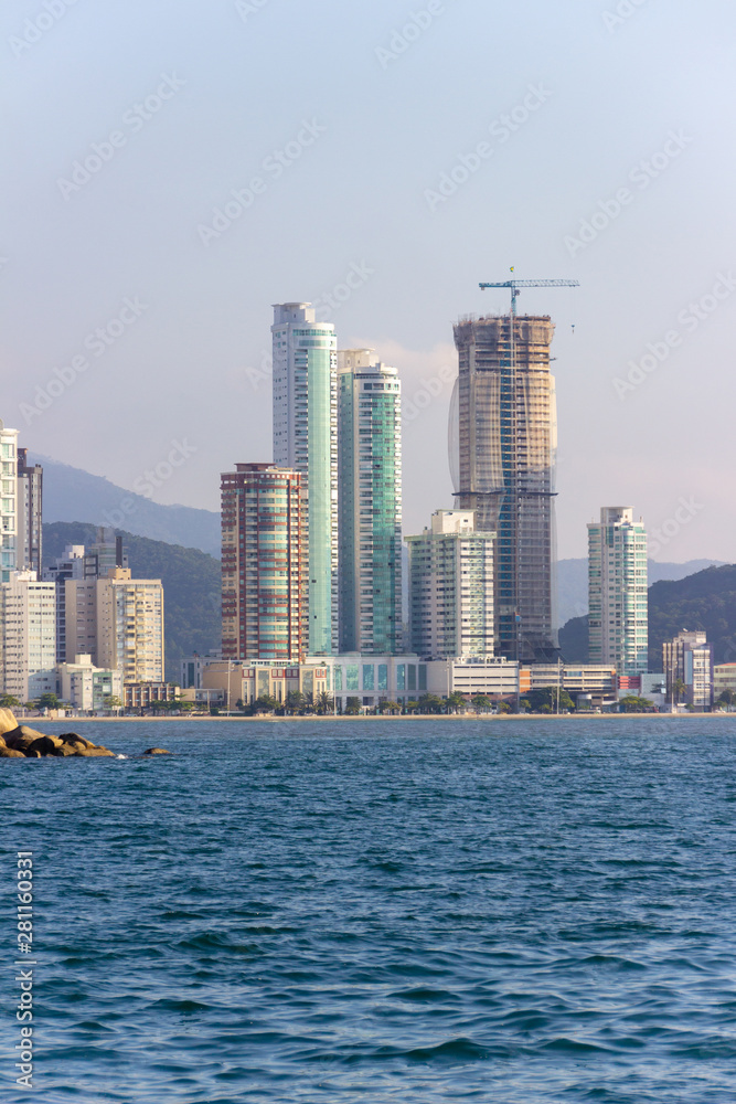 Fototapeta premium miasta Balneário Camboriu w Santa Catarina