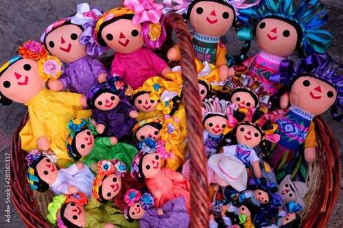 dolls in shop