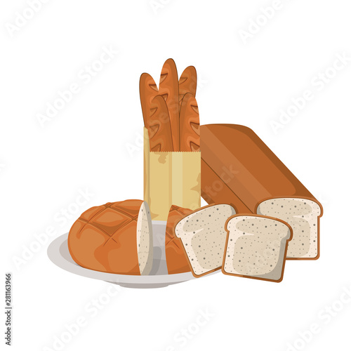 fresh and delicious bakery bread