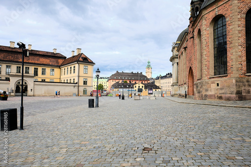 Photography old town in Stockholm, Sweden