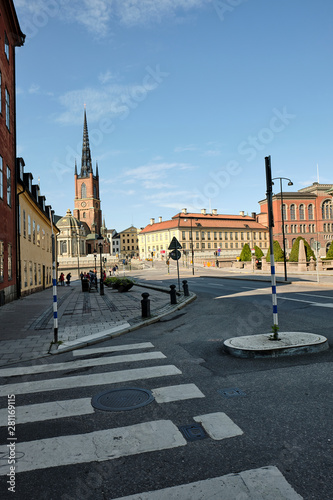 old town square in Stockholm Sweden