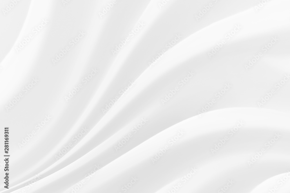 Abstract white , Gray background with clean smooth soft wave can use as wedding background and Luxurious background design. Abstract white , Gray background with clean smooth soft wave can use as wedding background and Luxurious background design.