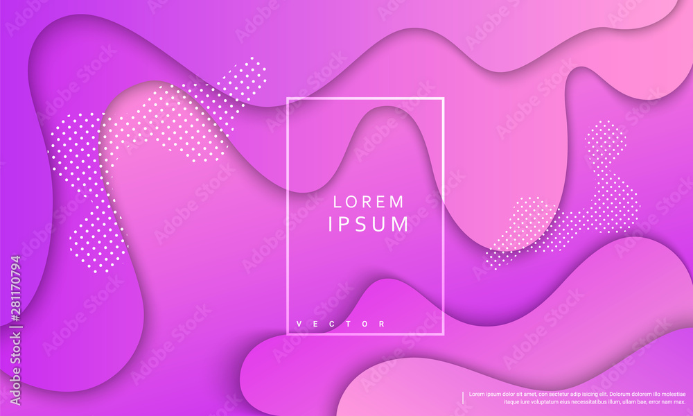 Fototapeta premium stock vector geometric coloful backround. Trendy gradient shapes composition. Eps10 vector.