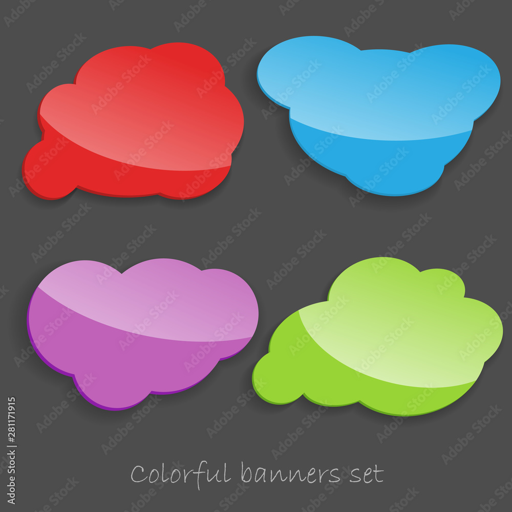 Fototapeta premium vector modern banners templates