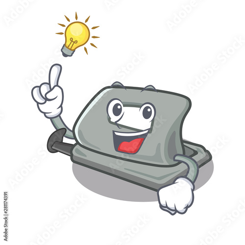 Have an idea hole puncher in the cartoon shape