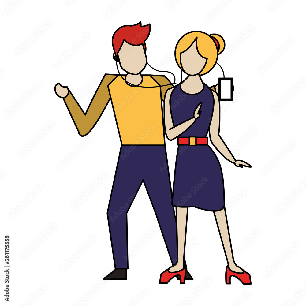 social media network chatting cartoon social media network chatting cartoon