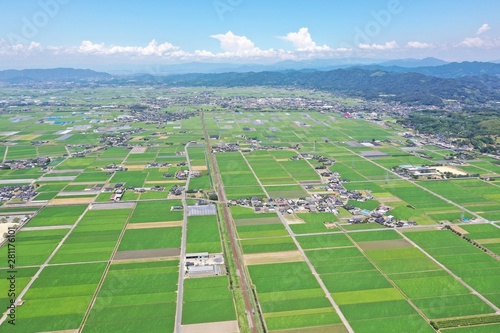Shooting the Japanese countryside from the sky