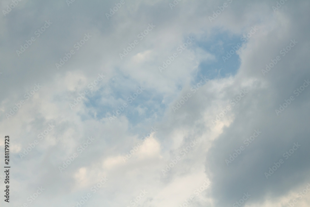 Dramatic picturesque colorful skies with cloud and picturesque sunbeams before sunset Dramatic picturesque colorful skies with cloud and picturesque sunbeams before sunset
