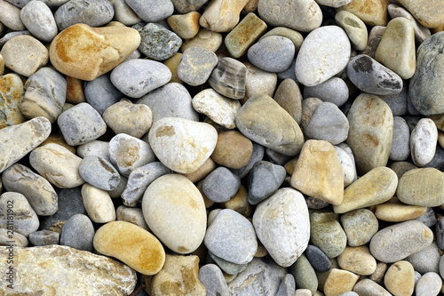 Stones on the beach - background image