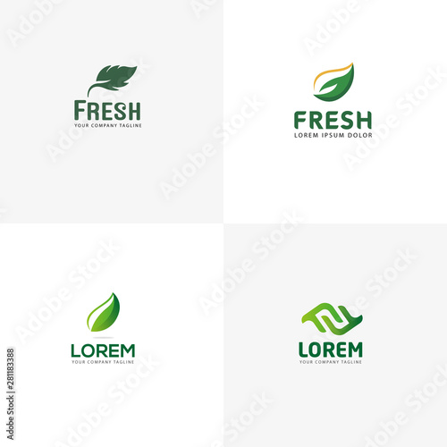 Fresh logo vector package