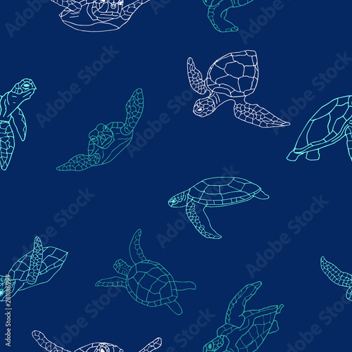 Turtles pattern