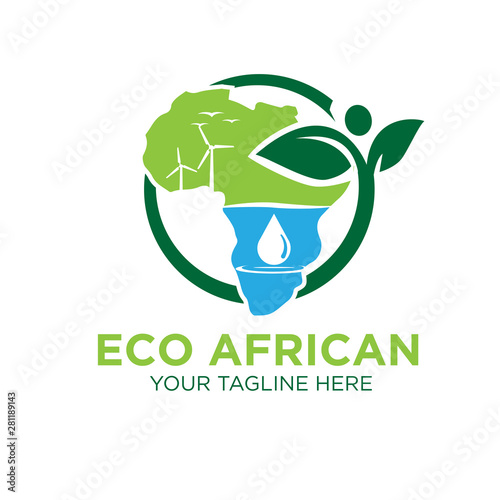 energy africa logo designs icon