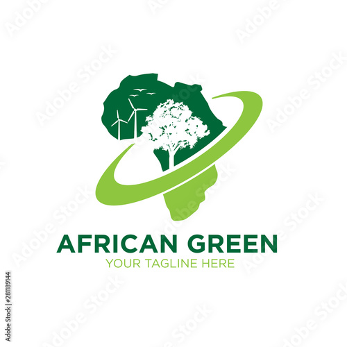 energy africa logo designs icon