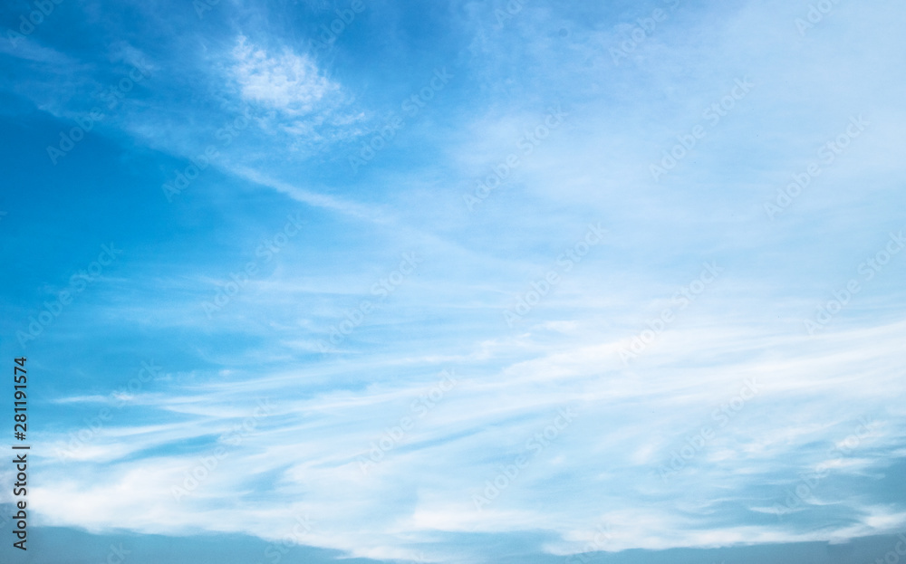 Blue sky with cloud. Clearing day and Good weather in the morning. Blue sky with cloud. Clearing day and Good weather in the morning.
