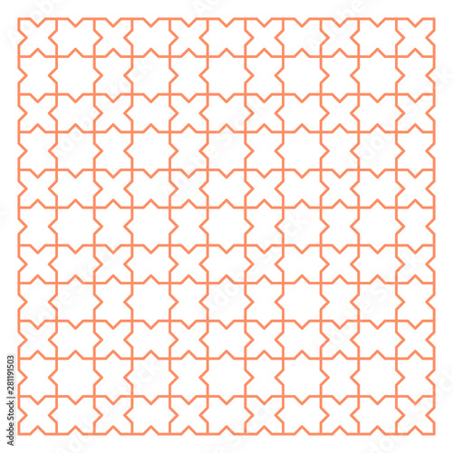 Simple geometric jalousie background in plain style. Flat.