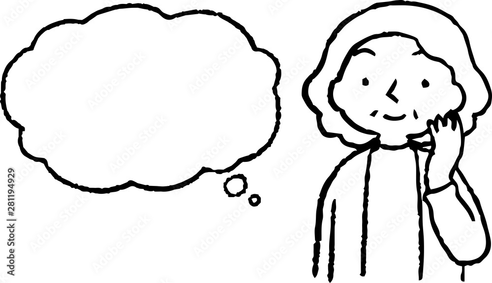 Illustration of women of various ages with Speech Balloon Illustration of women of various ages with Speech Balloon