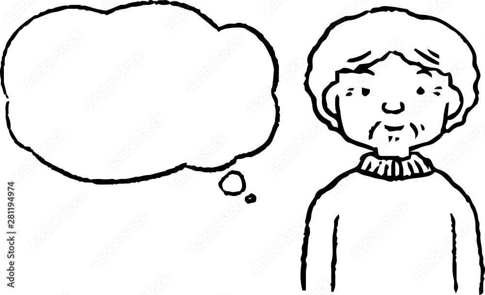 Fototapeta premium Illustration of women of various ages with Speech Balloon