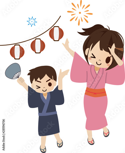 日本の夏祭り