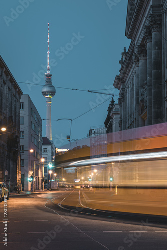 Fast Tram in Berlin