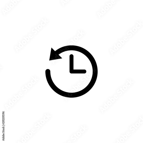 History icon. History vector icon