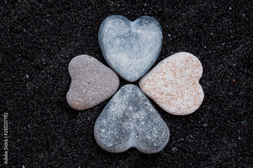 Stone Hearts Four Leave Clover photo