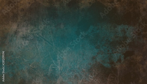 Vintage, craft background with grunge texture cracks. Blank abstract backdrop - illustration.